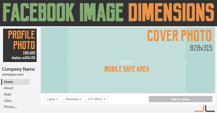 Dimensoes imagens Facebook